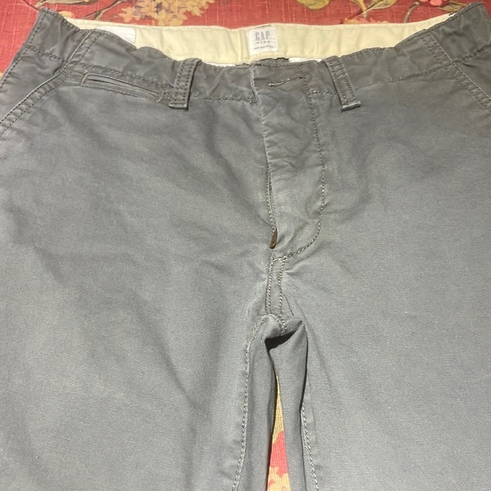 GapKids gray khakis